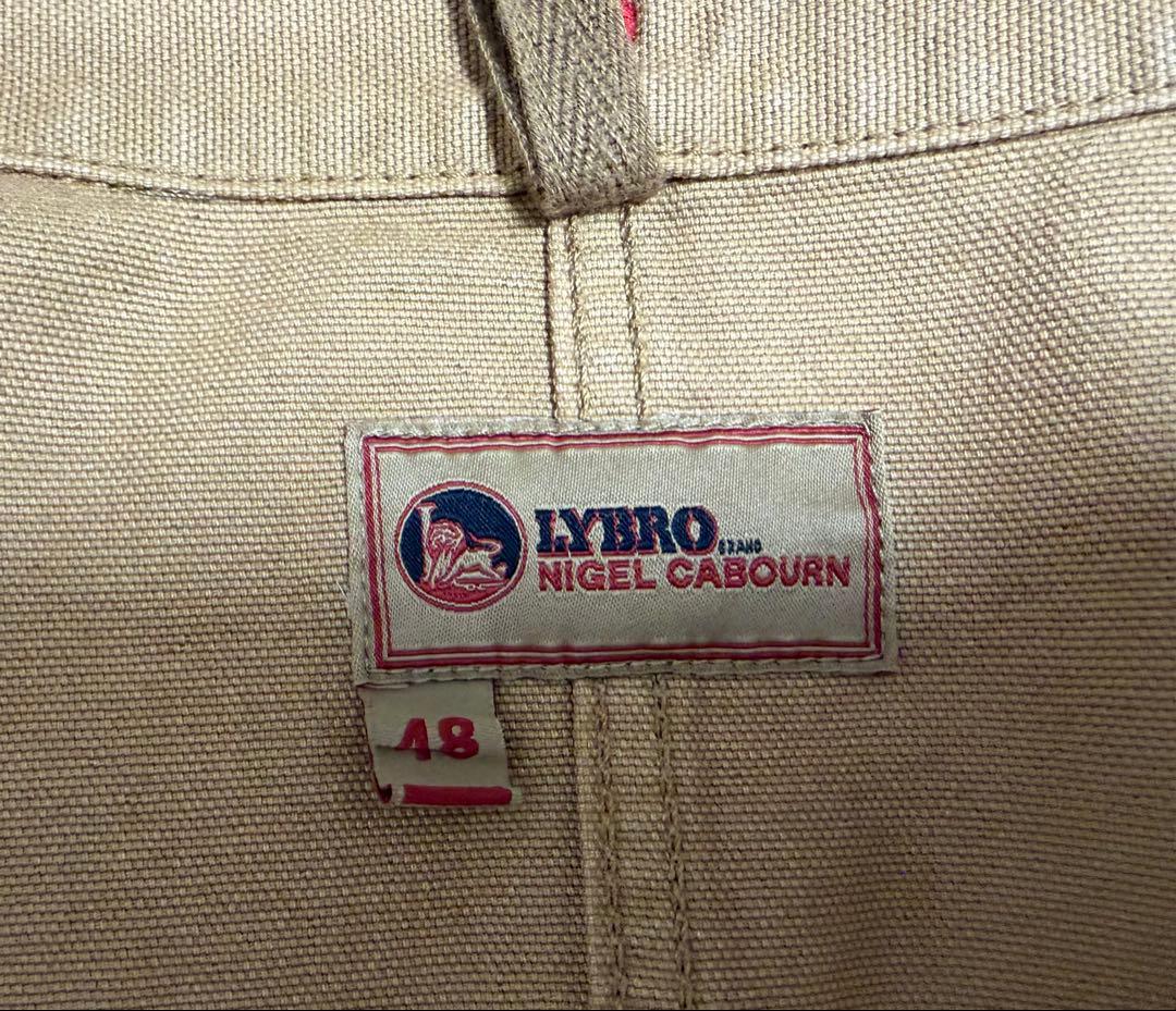 ジャケット・アウター NIGEL CABOURN LYBRO CANVAS CHORE JACKET