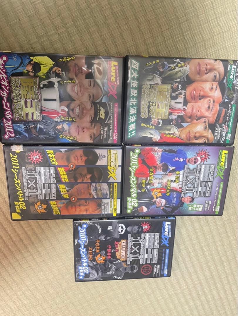 ルアーマガジン 陸王DVDその他 49枚セット
