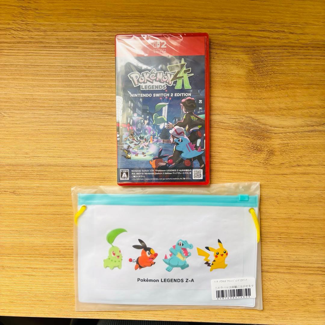 【新品未開封】Pokémon Legends Z-A Switch 2