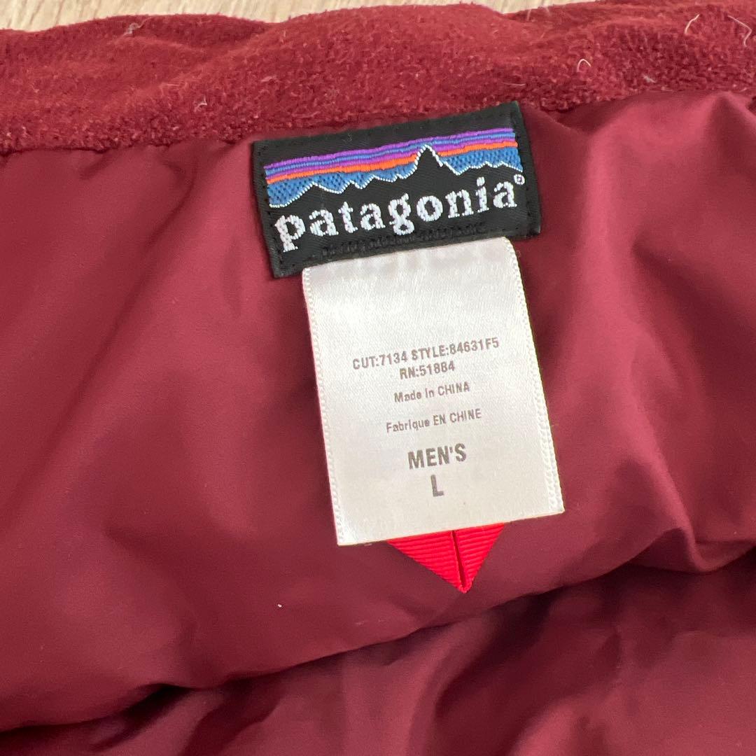 Patagonia 赤 ダウンベスト