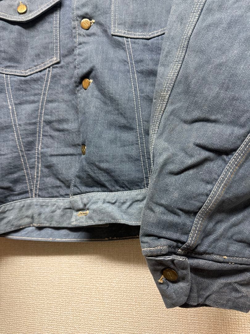 Carhartt 70s デニムランチジャケット　デニムジャケット　Cマーク