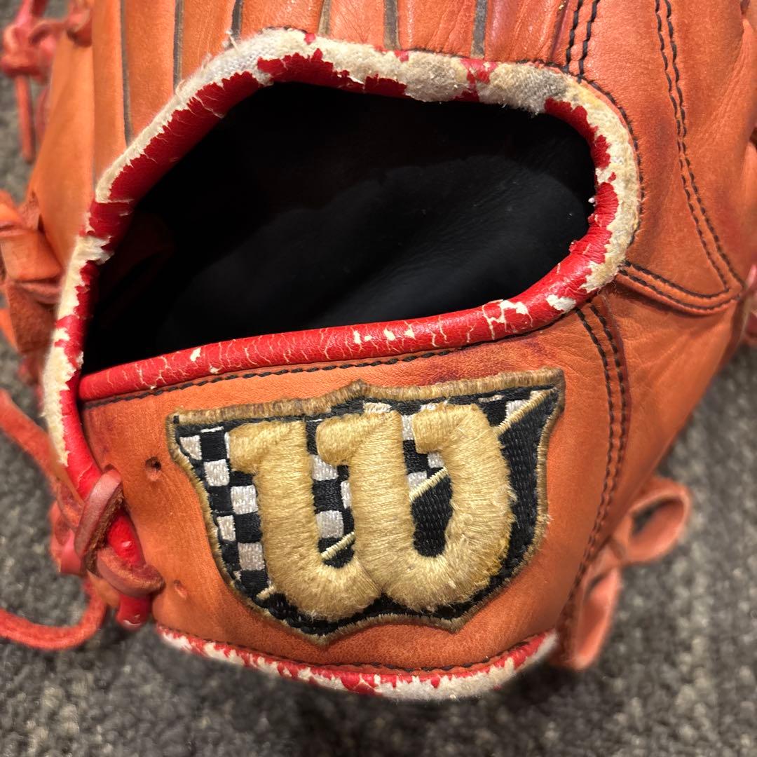 ★Wilson ウイルソン 軟式用 EZC オレンジ 内野手用 即戦力★