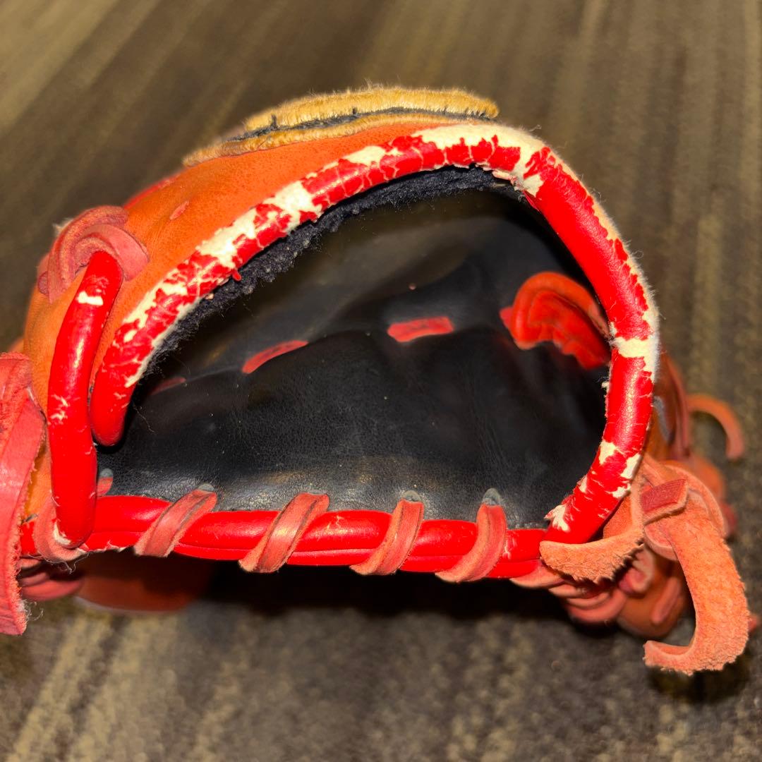 ★Wilson ウイルソン 軟式用 EZC オレンジ 内野手用 即戦力★