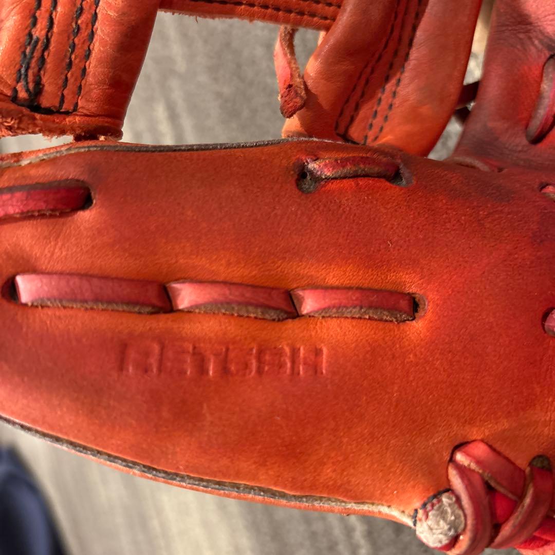 ★Wilson ウイルソン 軟式用 EZC オレンジ 内野手用 即戦力★