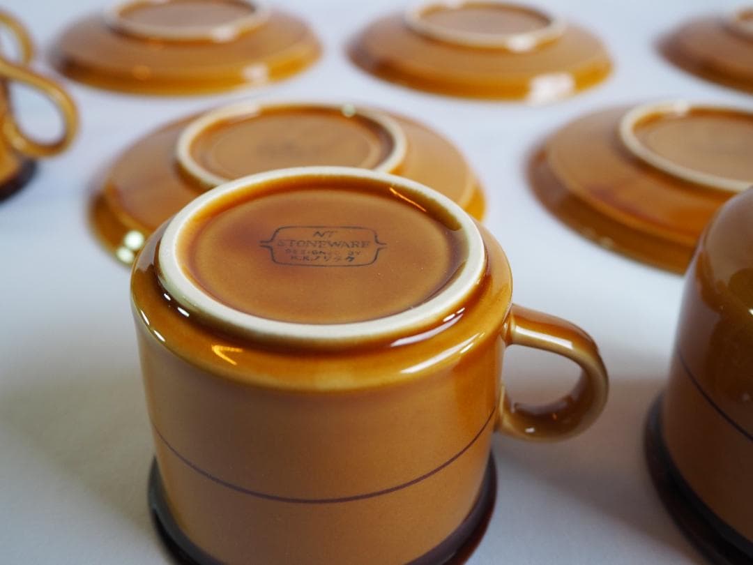 ノリタケ『コーヒーカップ５客揃い』完品　＊おまけ～ノリタケマグカップ2客