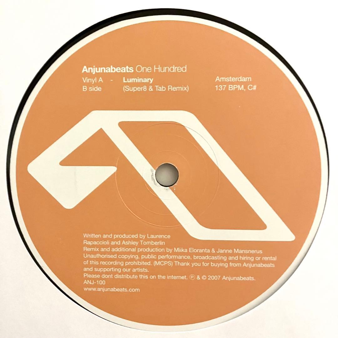 Anjunabeats One Hundred 12\"×2 RARE VINYL