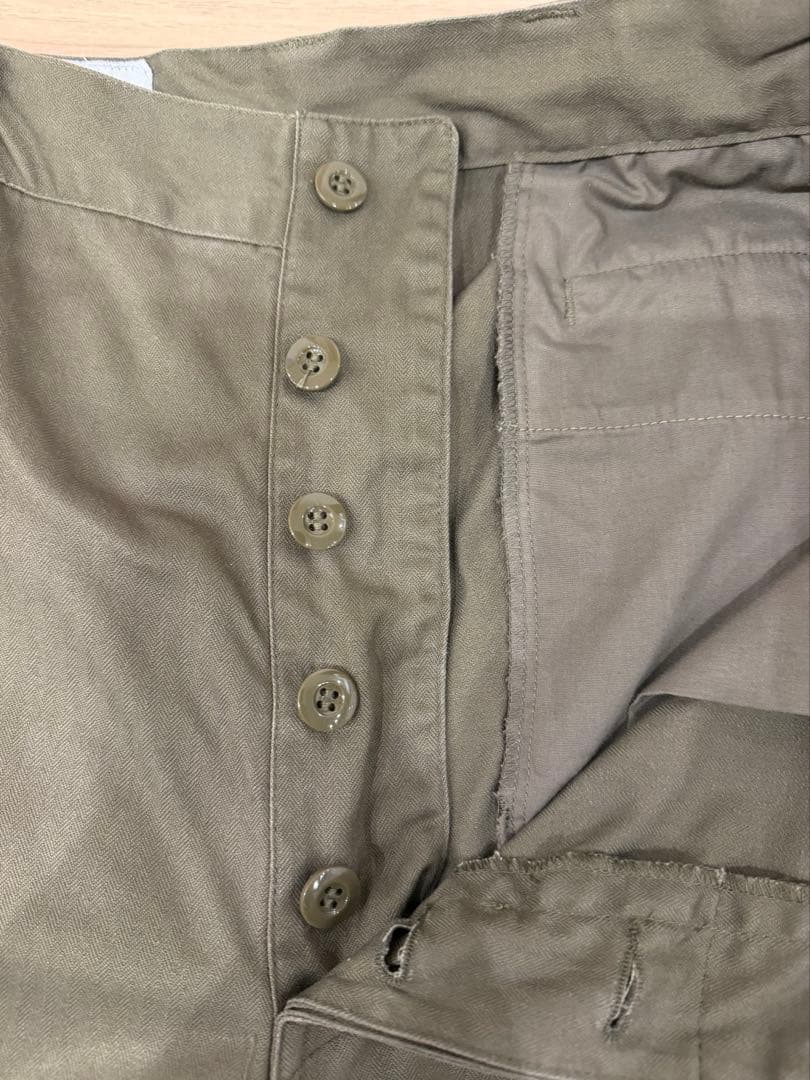 WAIPER フランス軍 M-47 ブラウン カーゴパンツ 後期型 WP1026