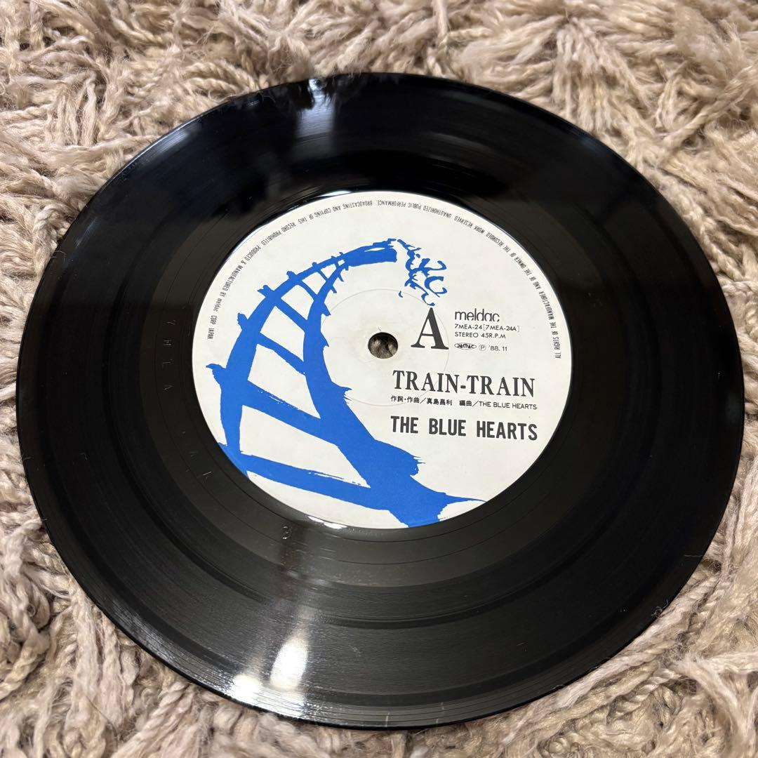 THE BLUE HEARTS TRAIN-TRAIN レコード ブルーハーツ
