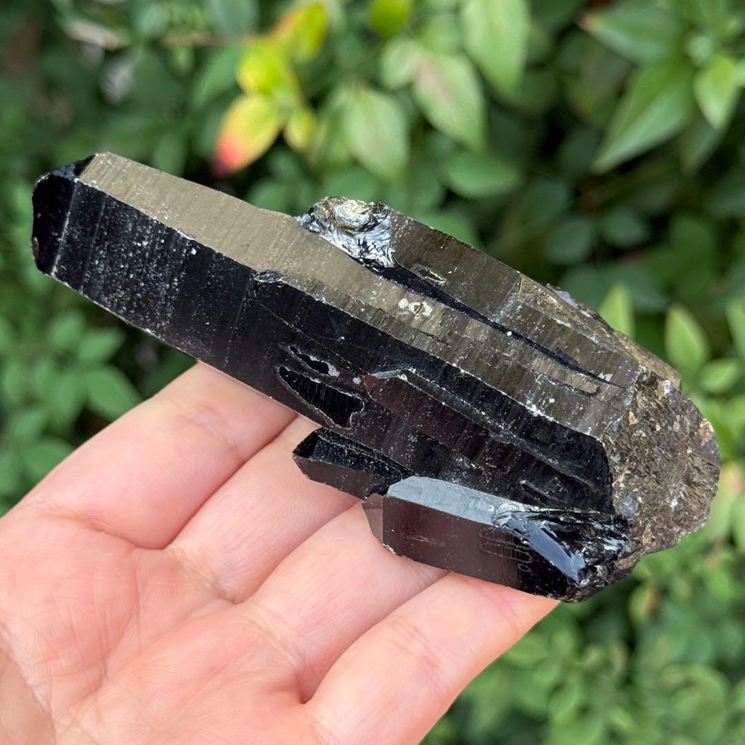 モリオン 黒水晶 天然無処理 原石 MY1280