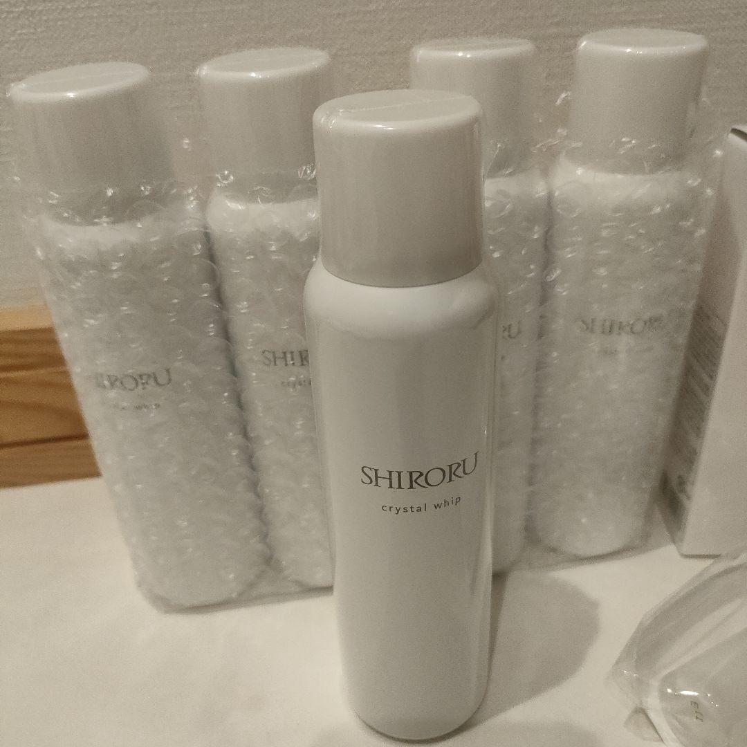 大人気✨シロル SHIRORU クリスタルホイップ 5本入り 泡洗顔他２点セット