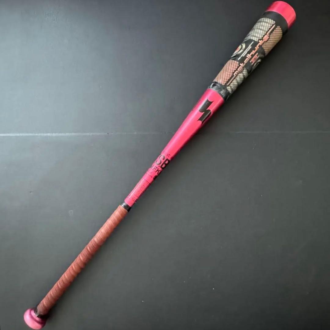 【使用感あり】SSK メタルハンター2 軟式バット 84cm ミドルバランス