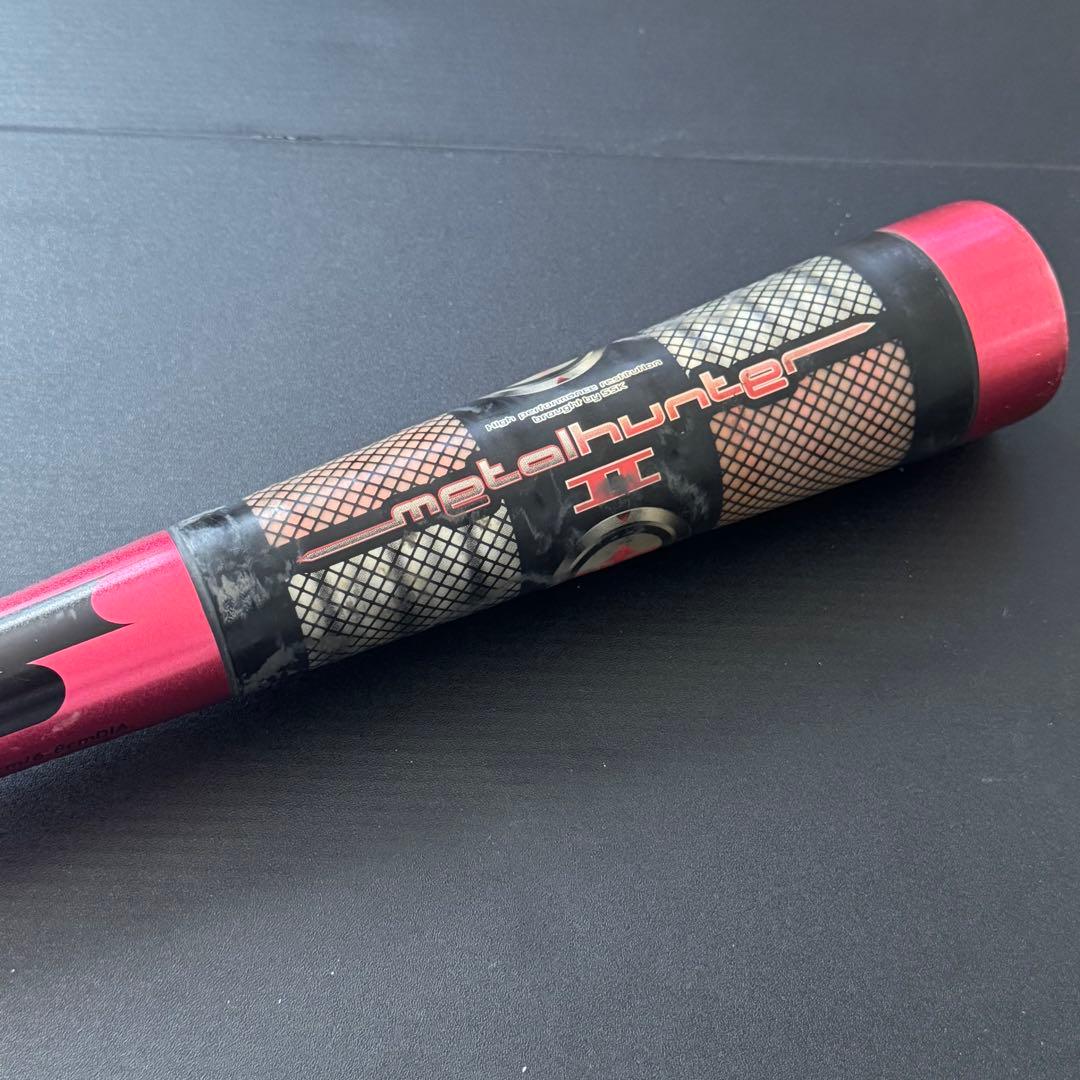 【使用感あり】SSK メタルハンター2 軟式バット 84cm ミドルバランス