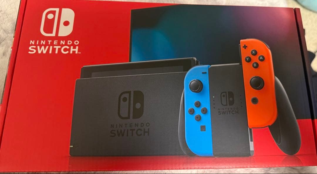 【美品】Nintendo Switch 本体 フィルム付