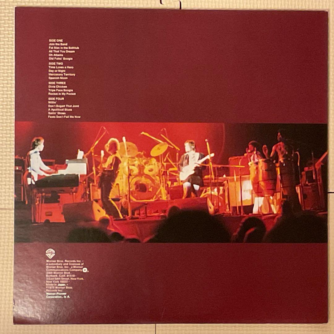 Little Feat ウエイティング・フォー・コロンブスLIVE レコード