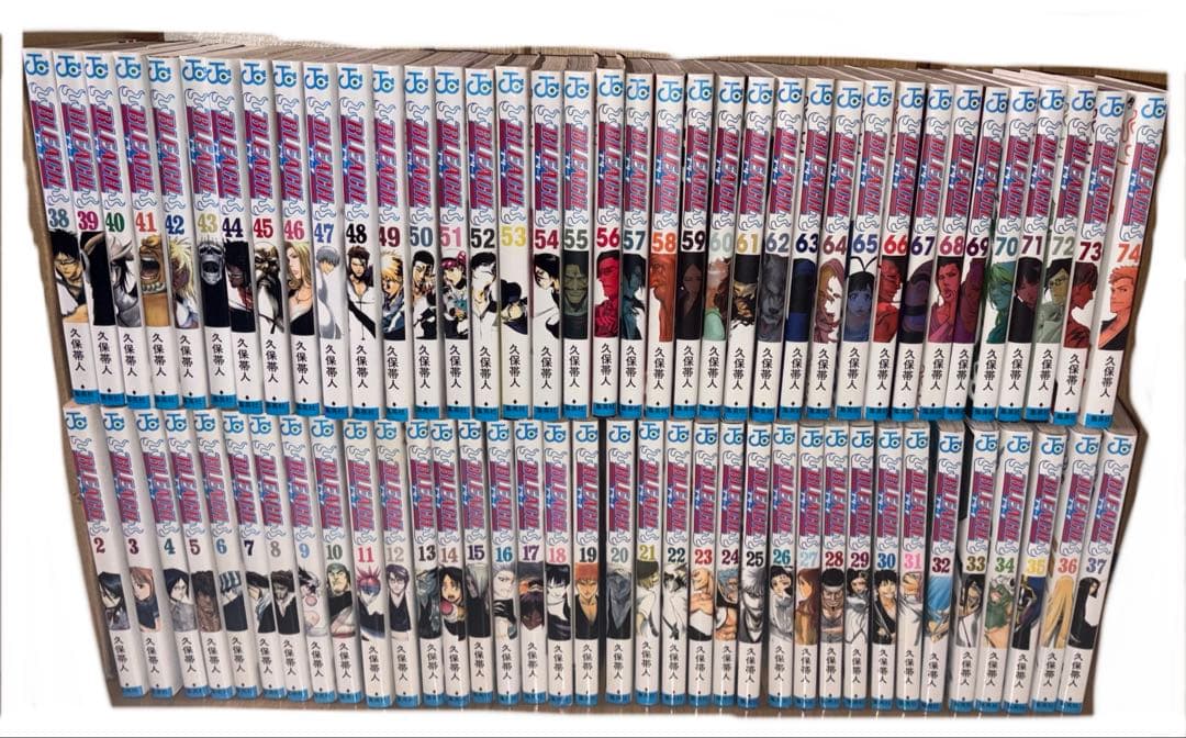 2～74巻 BLEACH 全巻初版