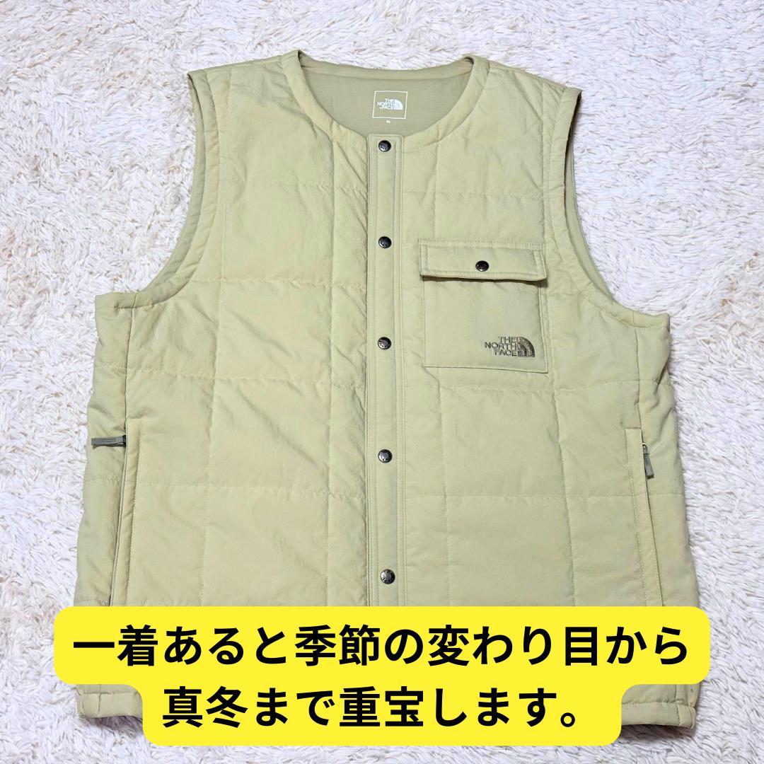⭐ほぼ新品　ノースフェイス　メドウウォームベスト　XL　男女共有　中綿ベスト