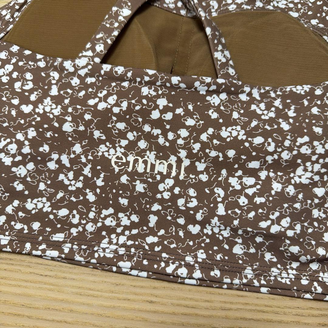 専用！emmi エミ ヨガウェア ブラトップ ヨガパツン 2点セット フラワー
