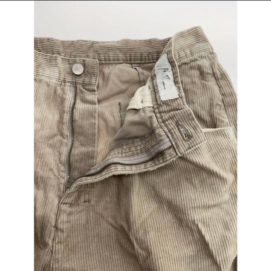 パンツ ANCELLM CORDED VELVETEEN PAINTER PANTS