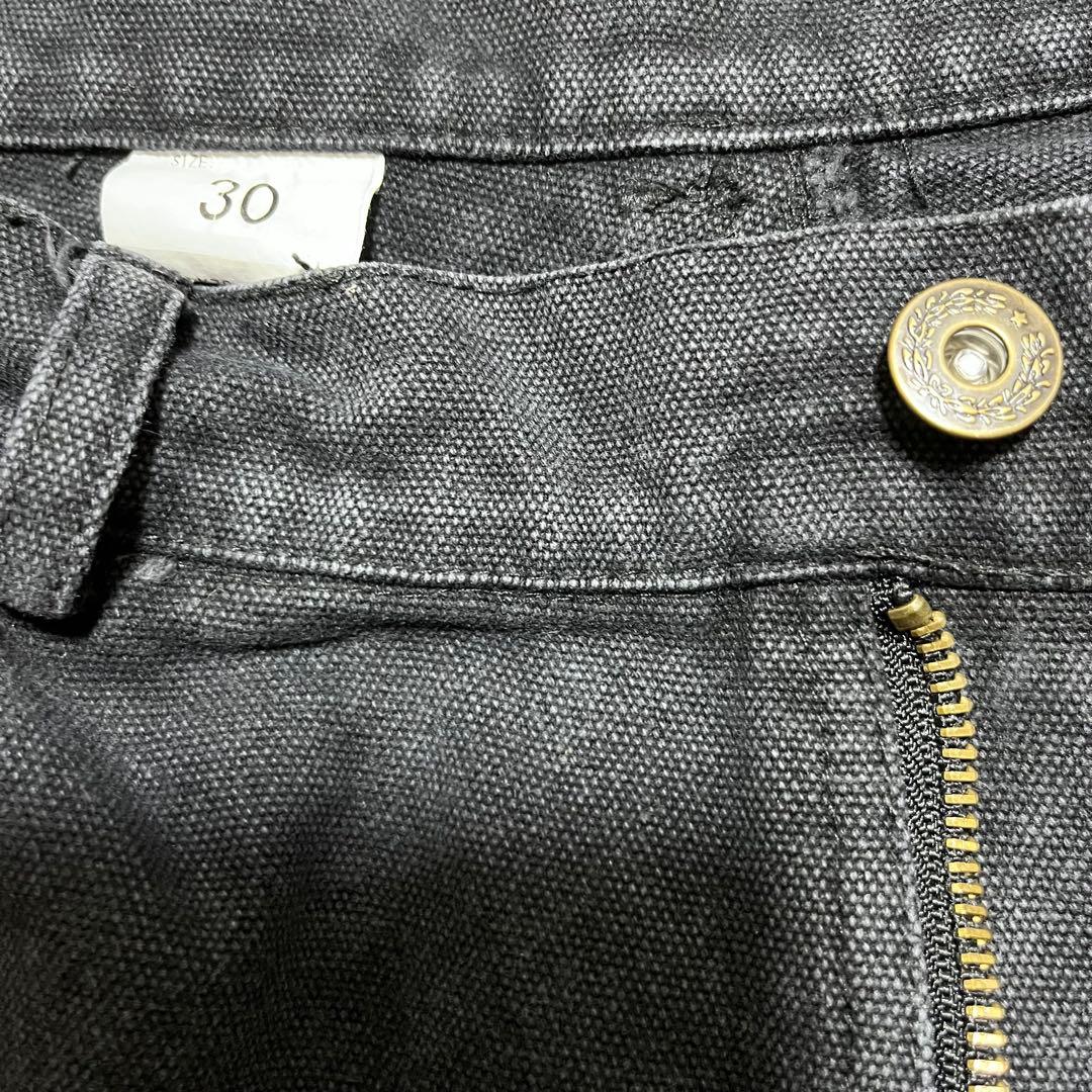 Backersバッカーズ　ダックダブルニーペインターパンツ　ブラック　黒　W30