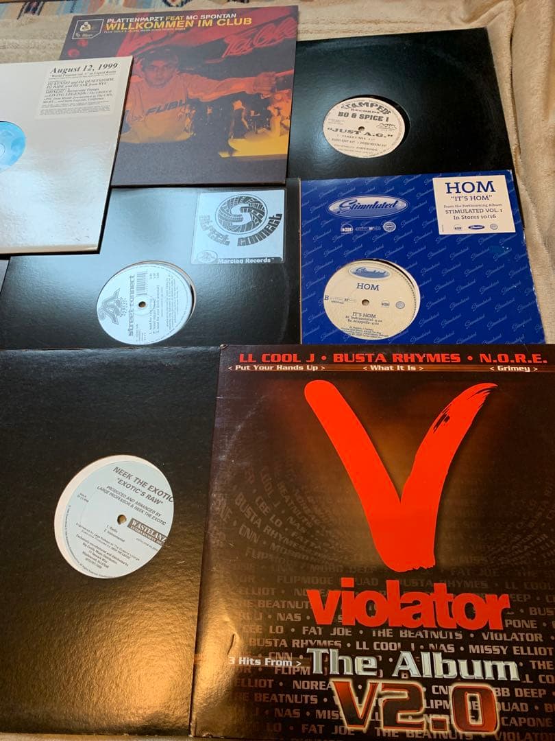 HIPHOPレコード 10枚