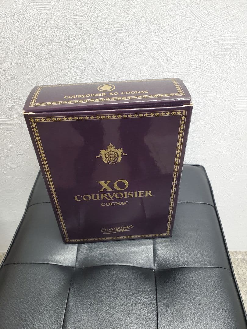美品　COGNAC XO COURVOISIERクルボアジェXOコニャック箱付き