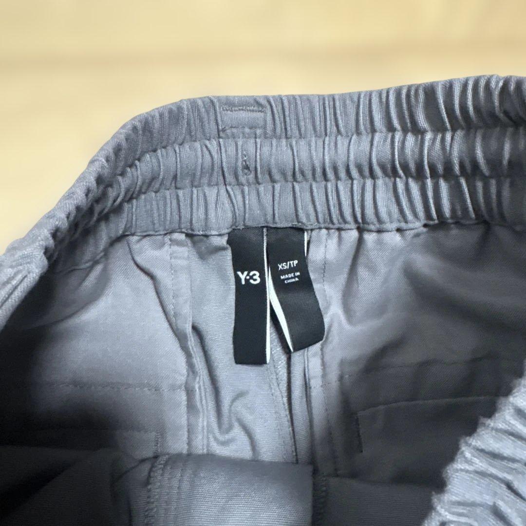 さ*く様 Y-3 adidas グレー ワークパンツ ドローストリング付き