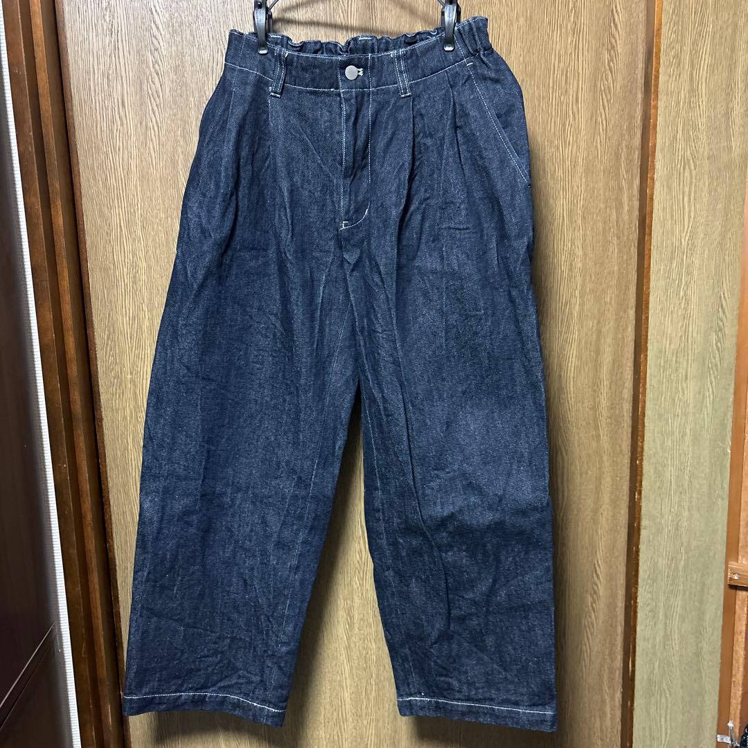 wym デニムジャケット・ワイドパンツセットアップ