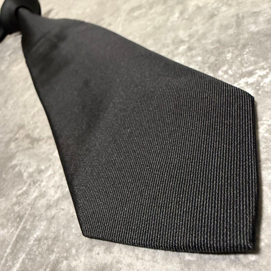 【✨美品✨】BURBERRY BLACK LABEL ネクタイ ソリッド 無地