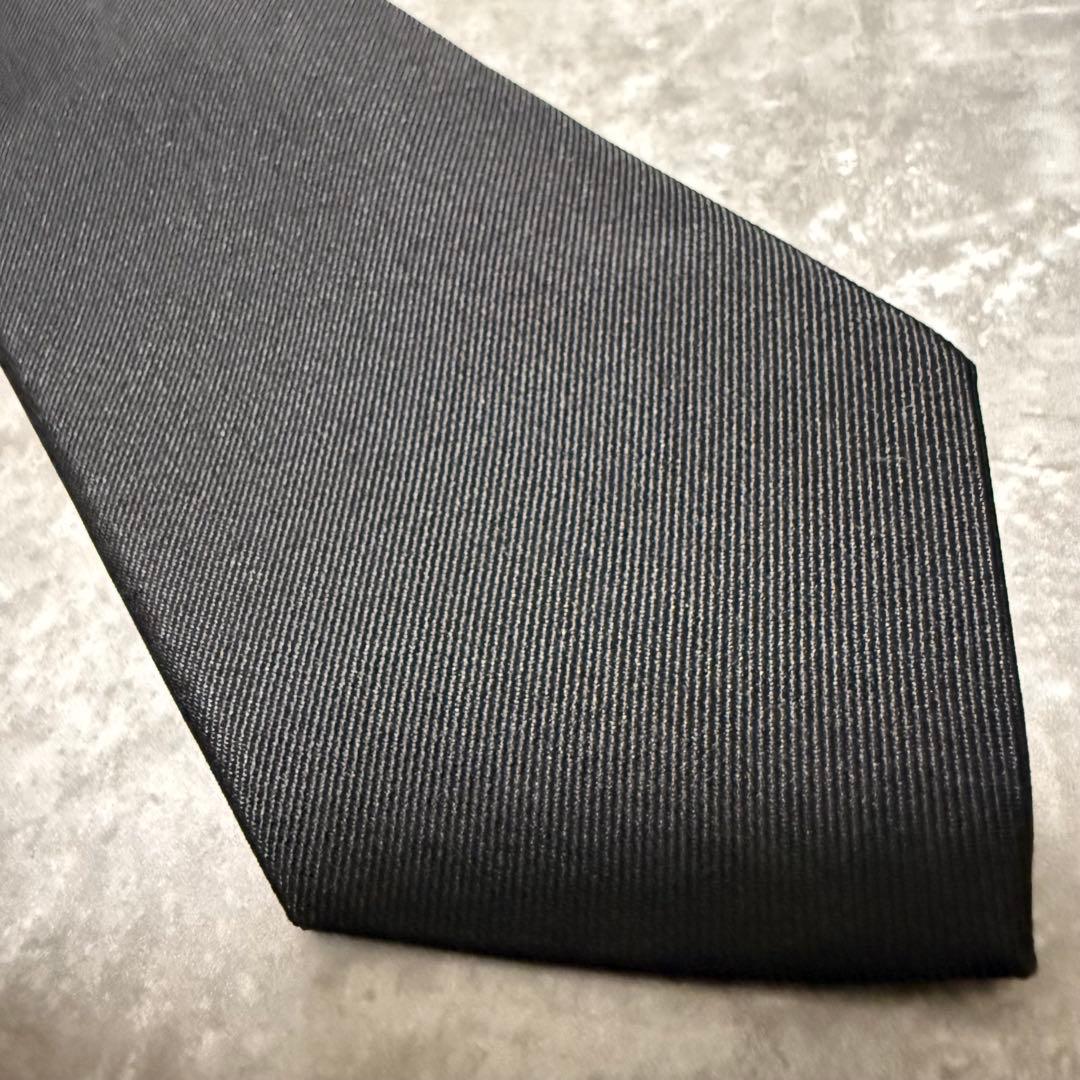 【✨美品✨】BURBERRY BLACK LABEL ネクタイ ソリッド 無地