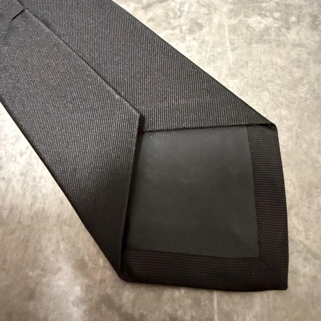 【✨美品✨】BURBERRY BLACK LABEL ネクタイ ソリッド 無地