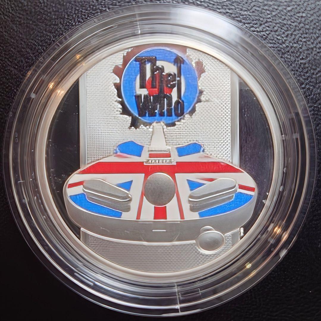 2021年 イギリス銀貨 2ポンド ザ・フー 1オンス銀貨 SV999 純銀