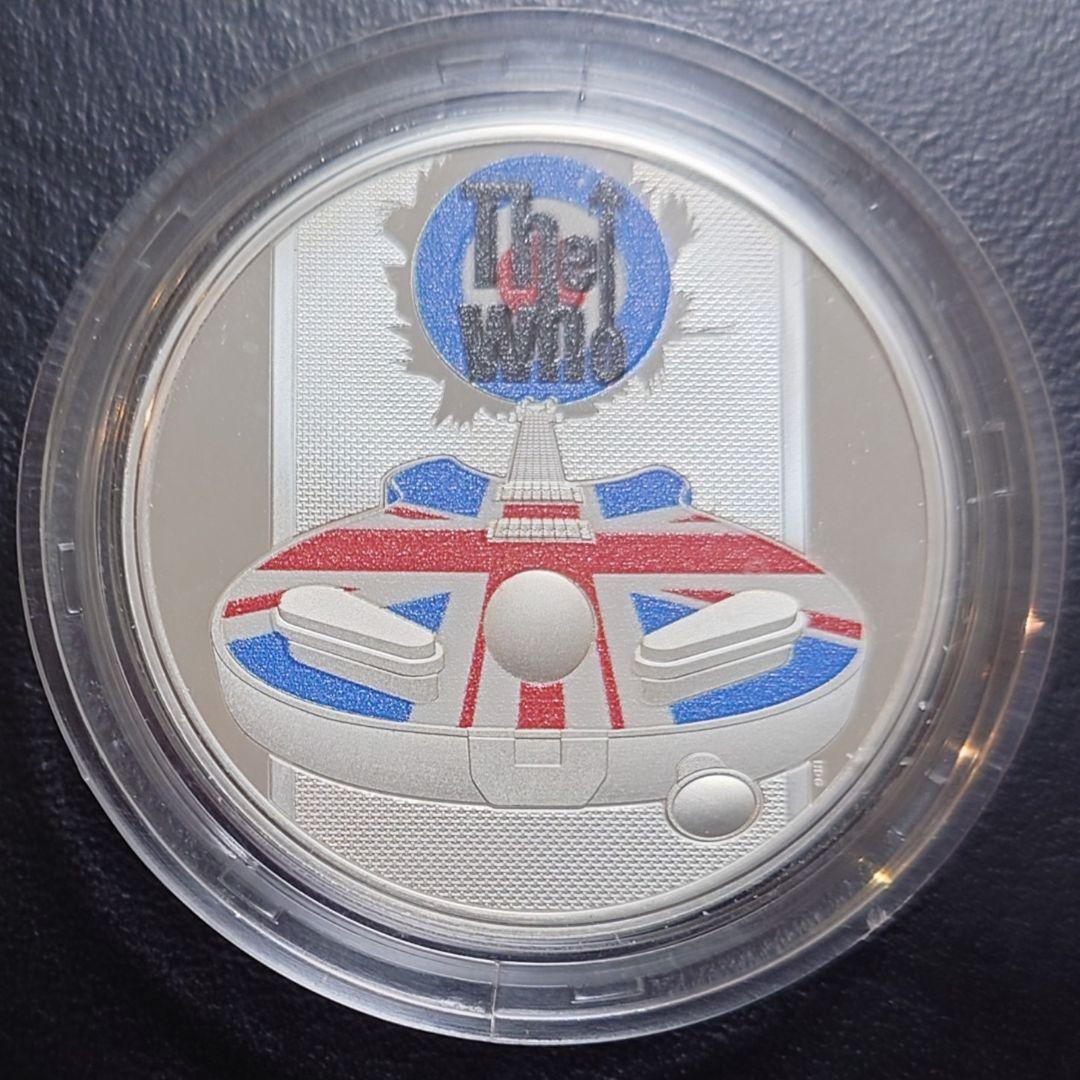 2021年 イギリス銀貨 2ポンド ザ・フー 1オンス銀貨 SV999 純銀