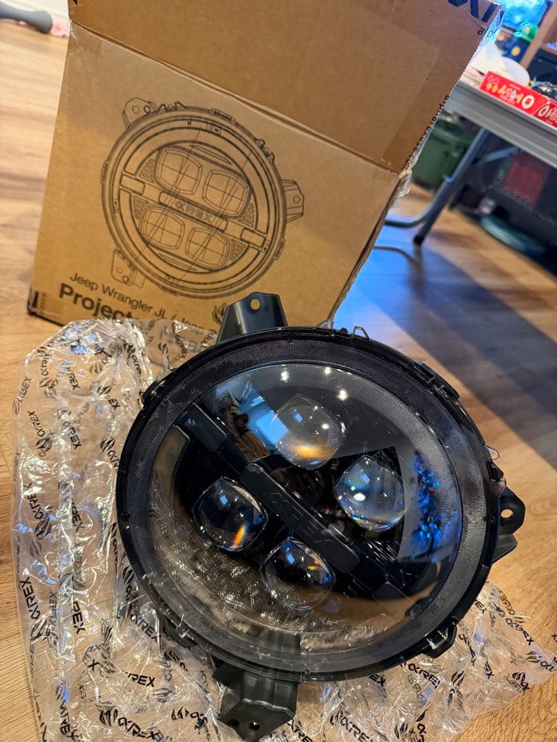 jeep wrangler JL JT ヘッドライト alphare Rex