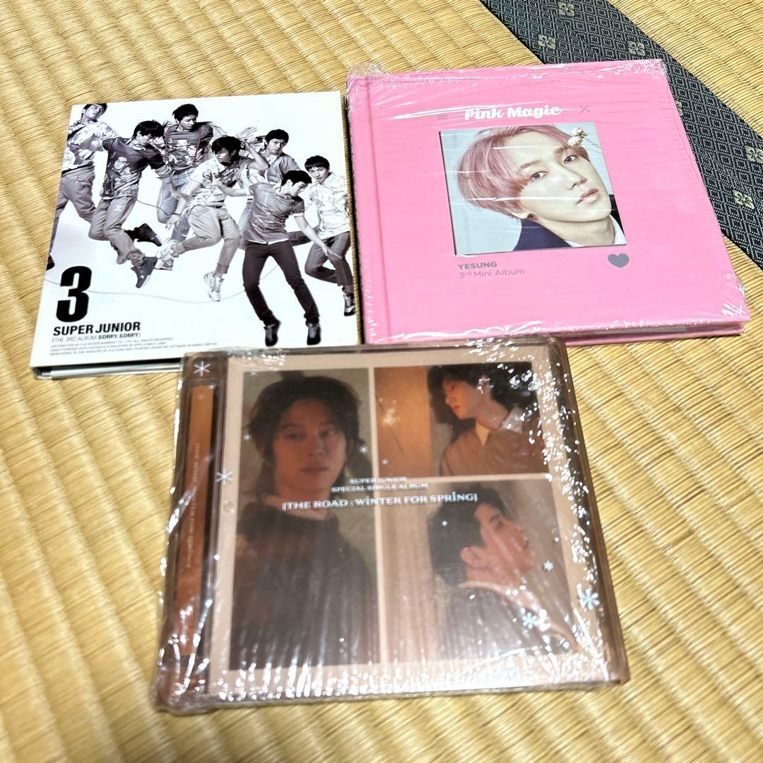 【まとめ売り】スーパージュニアCD 17点