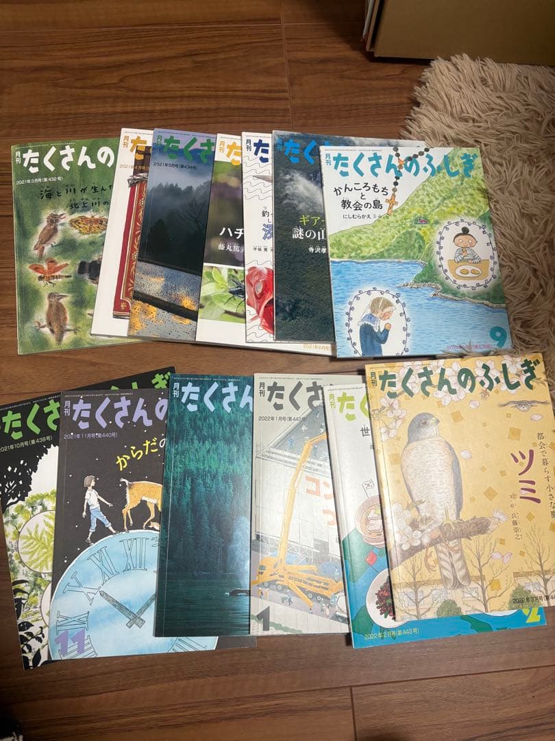 たくさんのふしぎ 全12冊セット　2021年４月から2022年3月まで