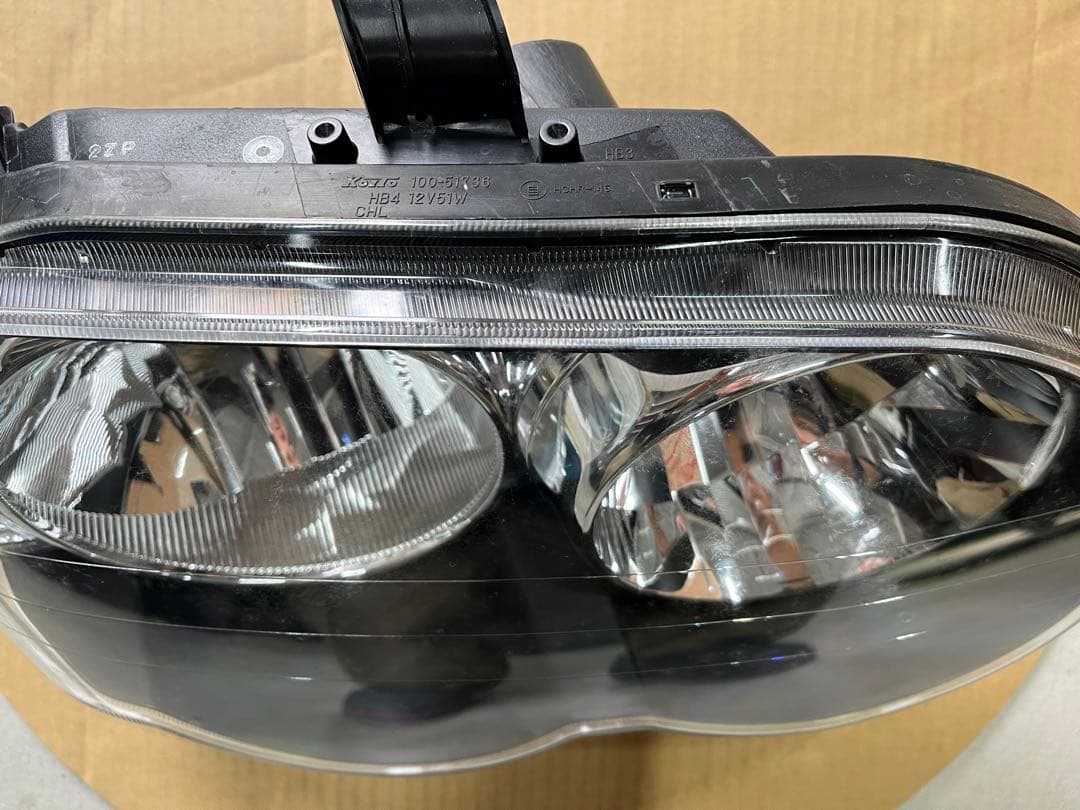 L150S ムーブカスタム前期 新車外し ヘッドライト左右 ハロゲン