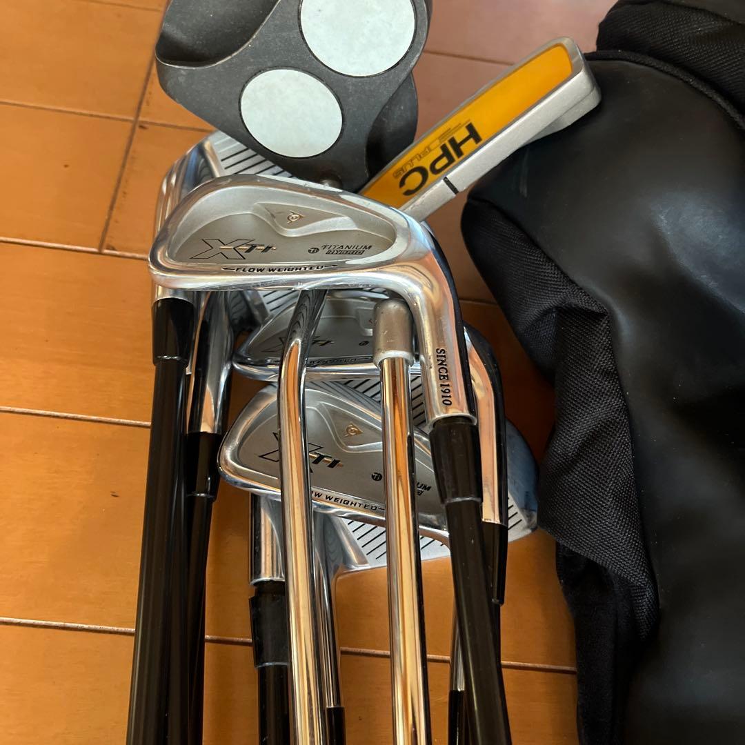 DUNLOP ゴルフクラブセット　　14本　　ゴルフボールセット