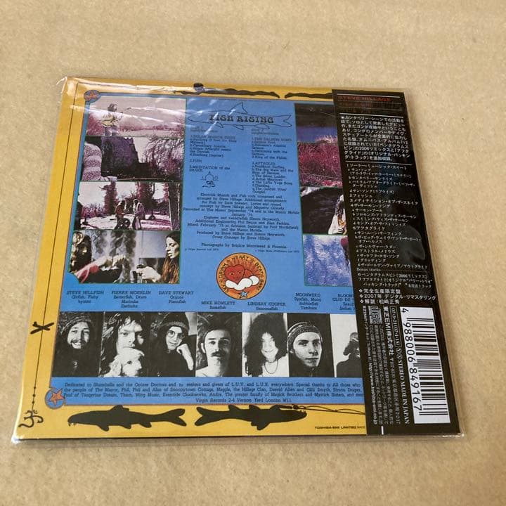 スティーヴ・ヒレッジ　フィッシュ・ライジング　紙ジャケット 完全生産限定盤　帯付