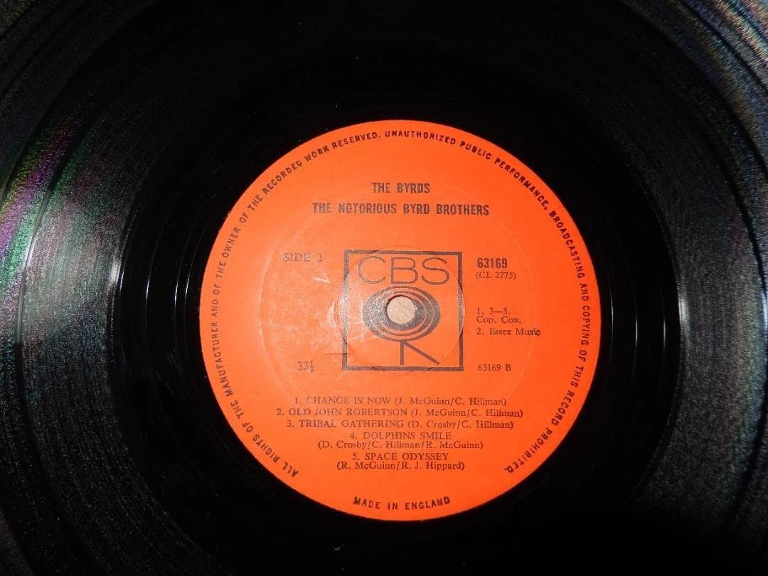 洋楽 the byrds notorious byrds...uk mono
