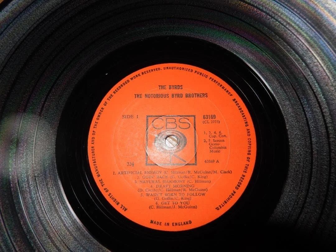 洋楽 the byrds notorious byrds...uk mono