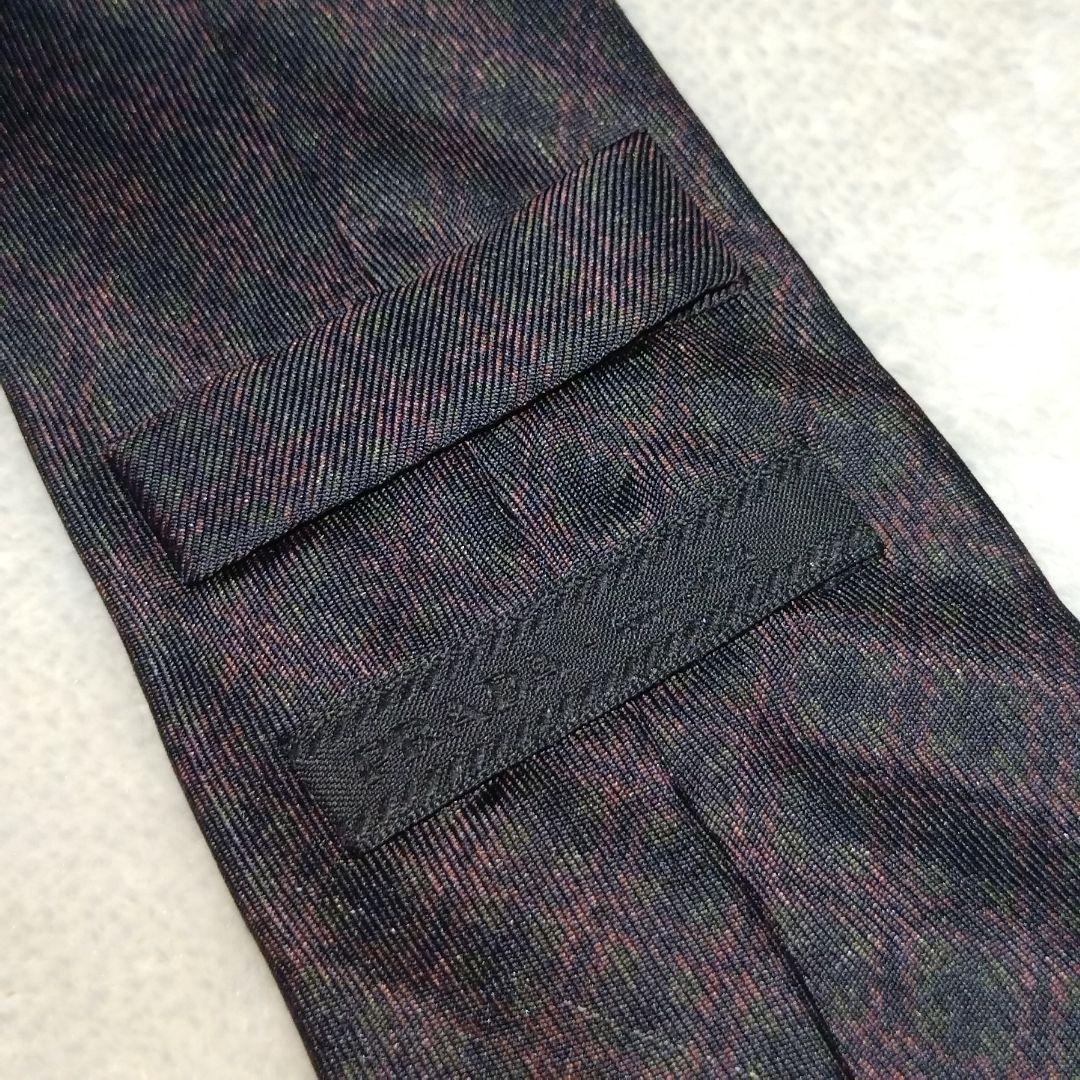 美品■PRADA　ネクタイ　チェック　ブラウン(茶)×ブラック(黒)　プラダ