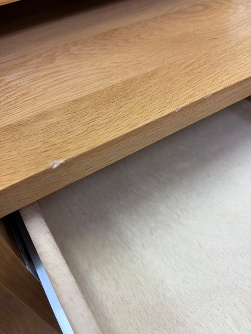 良品計画 MUJI 無垢材 デスク デスクキャビネット 無印良品 木製家具