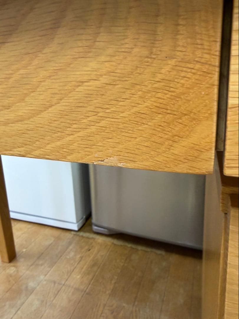 良品計画 MUJI 無垢材 デスク デスクキャビネット 無印良品 木製家具