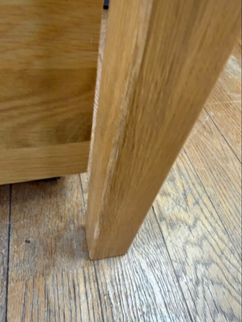 良品計画 MUJI 無垢材 デスク デスクキャビネット 無印良品 木製家具