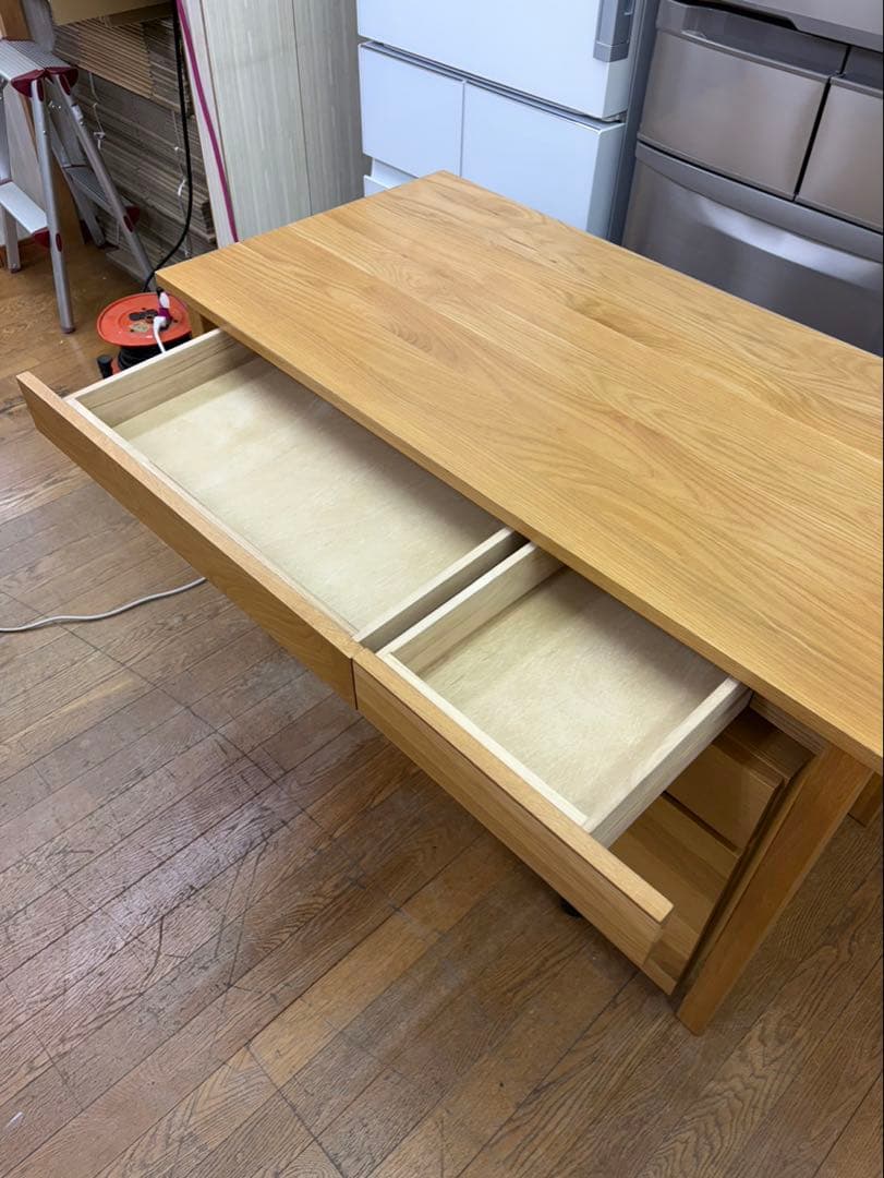 良品計画 MUJI 無垢材 デスク デスクキャビネット 無印良品 木製家具