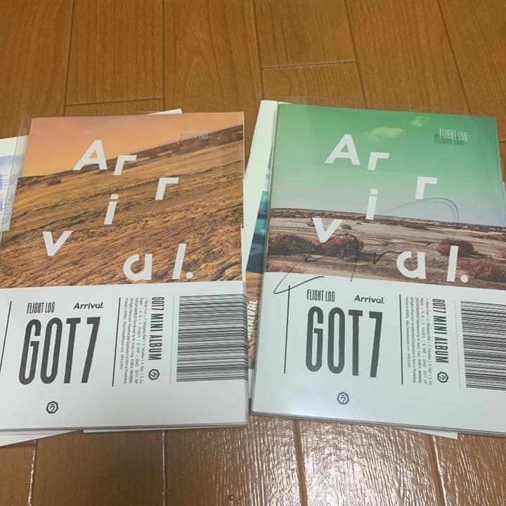 GOT7 Arrival セット　サイン入り