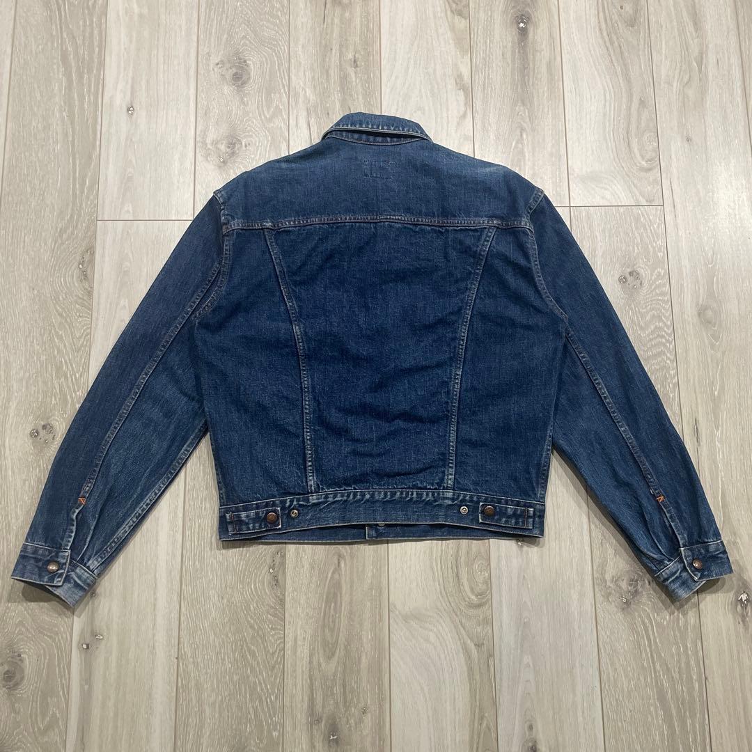 80s ユーロ CHEVIGNON 2nd デニムジャケット L イタリア製