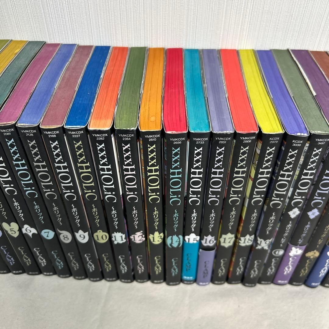 【全巻初版】×××HOLiC ホリック 全巻 1〜19　戻レイ 1~4 読本付き