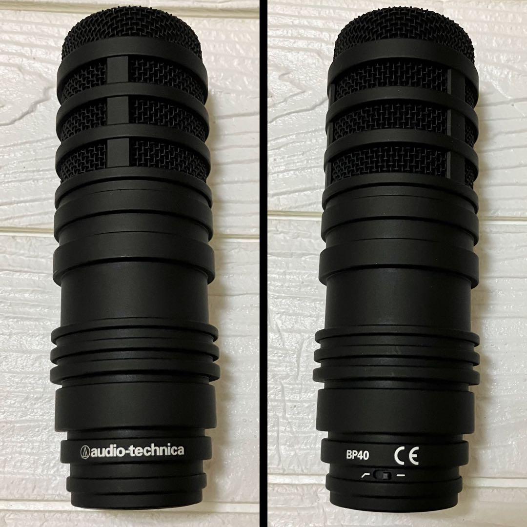 audio-technica ダイナミックマイク BP40 付属品付き