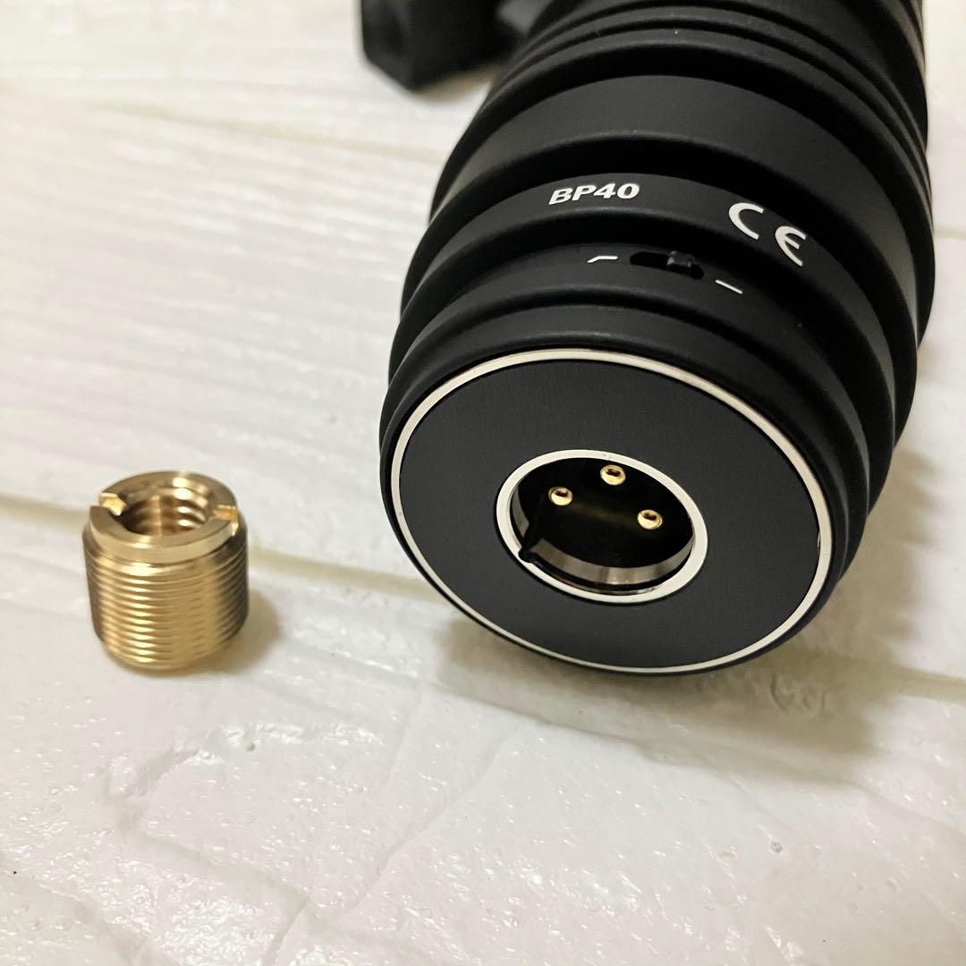 audio-technica ダイナミックマイク BP40 付属品付き